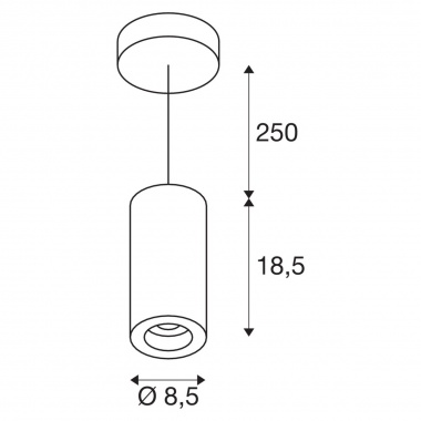 Lustr/závěsné svítidlo  LED LA 1004262-2