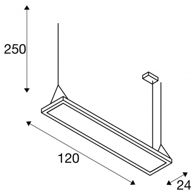 Lustr/závěsné svítidlo LA 1007468-7