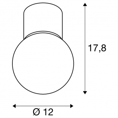 Stropní svítidlo LA 1007607-3