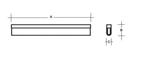 Stropní a nástěnné svítidlo LUCIS AULA 19,2W LED 3000K akrylátové sklo bílá AU1.L3.1200.41L DALI-1