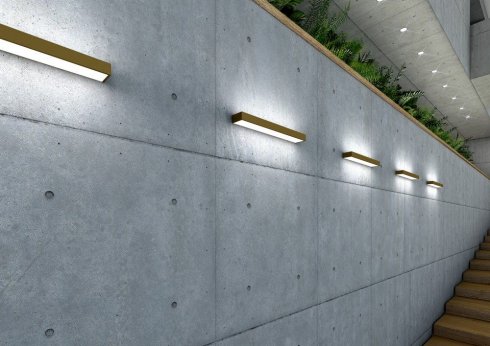 VÝPRODEJ VZORKU - Nástěnné svítidlo LUCIS IZAR METAL 8,7W LED 3000K akrylátové sklo I2.L1.320.73-2