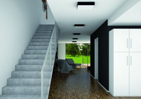 Stropní svítidlo LUCIS IZAR B 24,8W LED 3000K akrylátové sklo bílá IB.L1.440.91L DALI-2