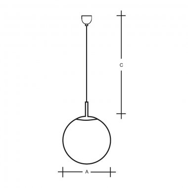 Závěsné svítidlo LUCIS POLARIS ZK PE 26,2W LED 3000K plast opál ZK.P1.400.31L PE DALI-1