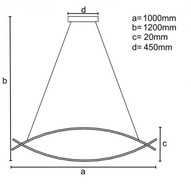 LED svítidlo + dálkový ovladač 70W - J4352/B-5