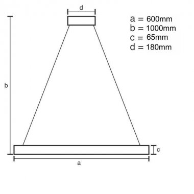 LED svítidlo + dálkový ovladač 40W - J6327/CH-2