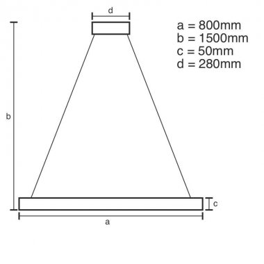 LED svítidlo + dálkový ovladač 100W - J6352/CH-2