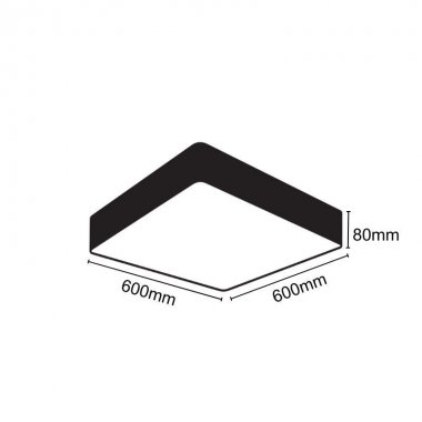 LED svítidlo 65W / 4000K - LCL7221-2