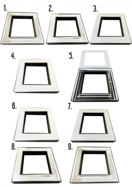 LED stropní lampa 55W / 4000K - LCL7522-3