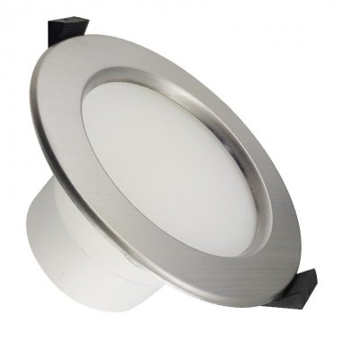 LED svítidlo 10W / IP44 / DR01 / SMD / 4000K / SI - LDL154/S