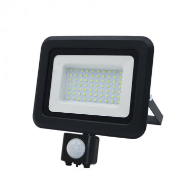 LED černý reflektor 50W / 4000K - LF0024S-2