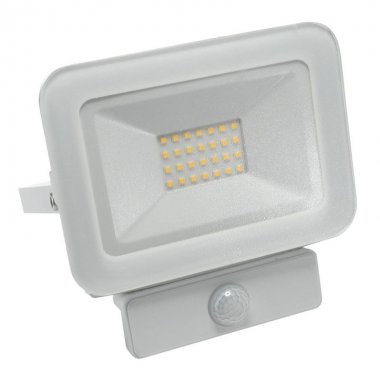 LED HQ reflektor 20W + PIR IP65 senzor / 4000K / WH / PS - LF2122S