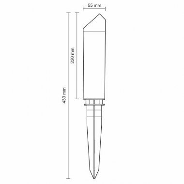 LED zahradní svítidlo 3W / IP65 / 2800K - LGL311-2