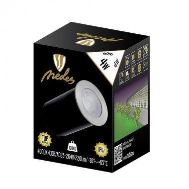 LED podlahové svítidlo 4W / IP67 GL501 / 4000K - LGL524-1