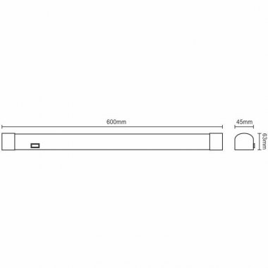 LED svítidlo 15W / IP44 LB01 / 600 / SMD / 4000K - LNL7121/SI-1