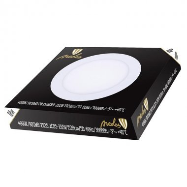 LED panel 18W / PR / SMD / 4000K / WH - LPL124-1