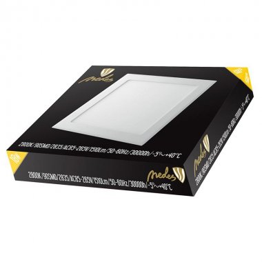 LED panel 18W / PS / SMD / 2800K / WH - LPL214-2