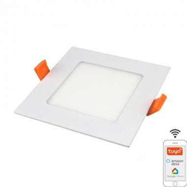 LED panel WIFI 6W / 3000K - 6500K / WH - LPL231W