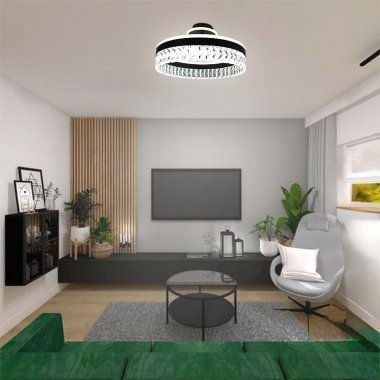 LED stropní svítidlo s dálkovým ovladačem 75W - TA1305/B-8