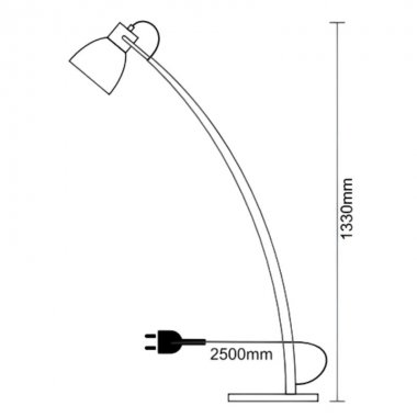 Designová stojací lampa z masivního dřeva E27 / 60W - WRE162-1