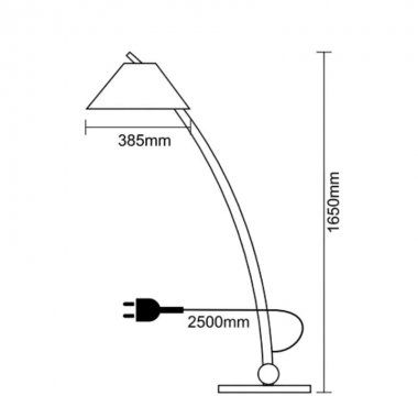 Designová stojací lampa z masivního dřeva E27 / 60W - WRE201-1