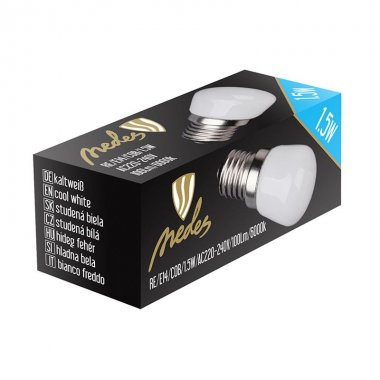 LED žárovka 1,5W - MINI / E14 / COB / 6000K - ZLS001-4