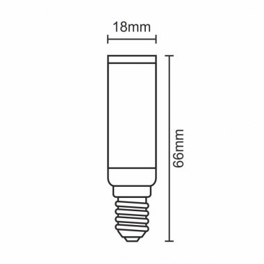 LED žárovka 7W - E14 / SMD / 2800K - ZLS013C-3