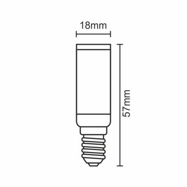 LED žárovka 5W - E14 / SMD / 4000K - ZLS022C-3