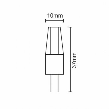 LED žárovka 2W - G4 / SMD / 2800K - ZLS410-2