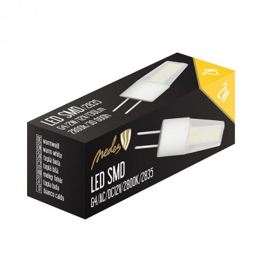 LED žárovka 2W - G4 / SMD / 2800K - ZLS410-4