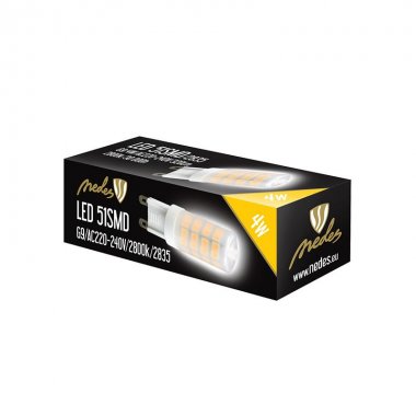 LED žárovka 4W - G9 / SMD / 2800K - ZLS614C-4