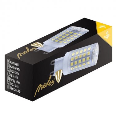 LED žárovka 5W - G9 / SMD / 2800K - ZLS615C-2