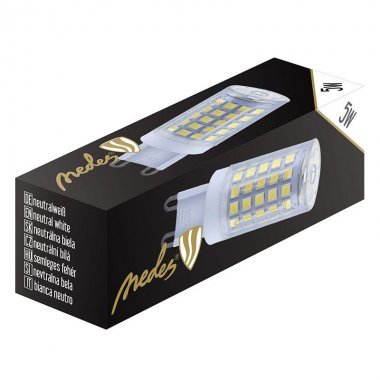 LED žárovka 5W - G9 / SMD / 4000K - ZLS625C-3