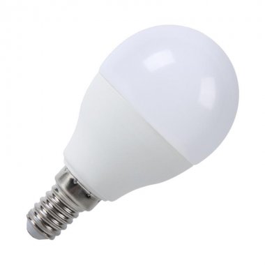 LED žárovka 8W - G45 / E14 / SMD / 6500K - ZLS804