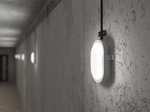 LEDMED OVAL LED přisazené svítidlo 5W, bílá - neutrální-1