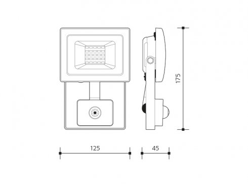 LEDMED VANA SMD S LED reflektor se senzorem 20W-2