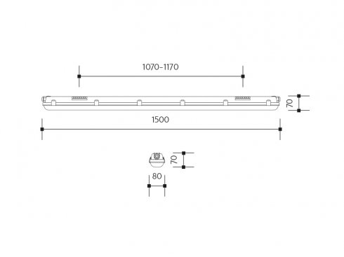 NERETVA LED 258-2