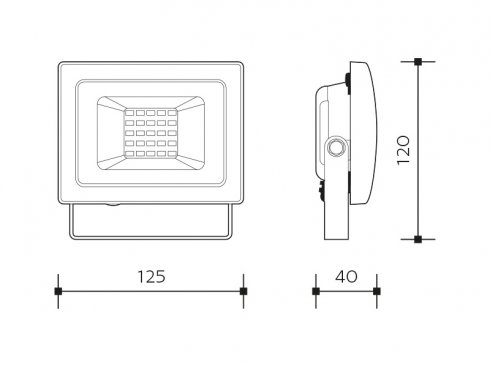 LEDMED VANA SMD LED reflektor 20W-2