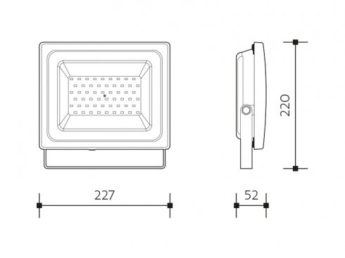 LEDMED VANA SMD LED reflektor 50W-2