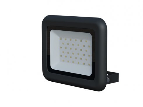 LEDMED VANA SMD LED reflektor 30W, černá - neutrální