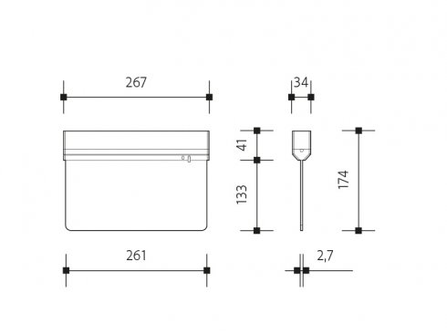 EUROPA LED ZÁKLADNA pro nouzové svítidlo-3