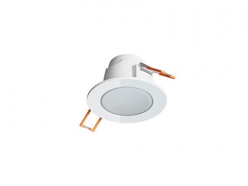 Pevný LED podhled SPOTLIGHT IP65 ROUND bodovka, bílá - teplá-1