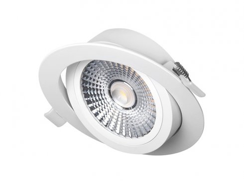 Výklopný LED podhled VP COB bodovka 18W, kulatý bílý - neutrální-2