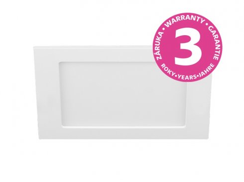 Hranaté podhledové LED svítidlo DOWNLIGHT CCT SQUARE IP44 6W bílý-1