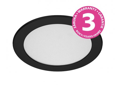 Kulaté podhledové LED svítidlo DOWNLIGHT CCT ROUND IP44 6W černý-1