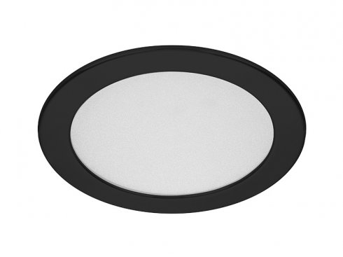 Kulaté podhledové LED svítidlo DOWNLIGHT CCT ROUND IP44 6W černý