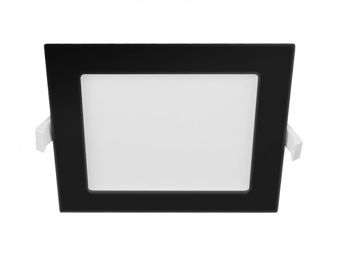 Hranaté podhledové LED svítidlo DOWNLIGHT CCT SQUARE IP44 6W černý-2