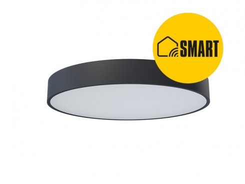 Přisazené chytré LED svítidlo VERONA CIRCLE SMART Tuya Wifi, černá-1