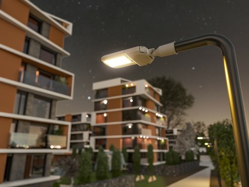 Veřejné LED osvětlení BOLZANO 50W 2700K-4