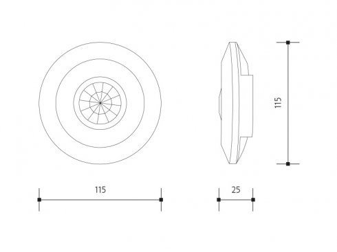 PANLUX SENSOR 360°-2