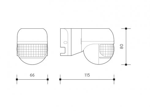 PANLUX SENSOR 210° rohový-3